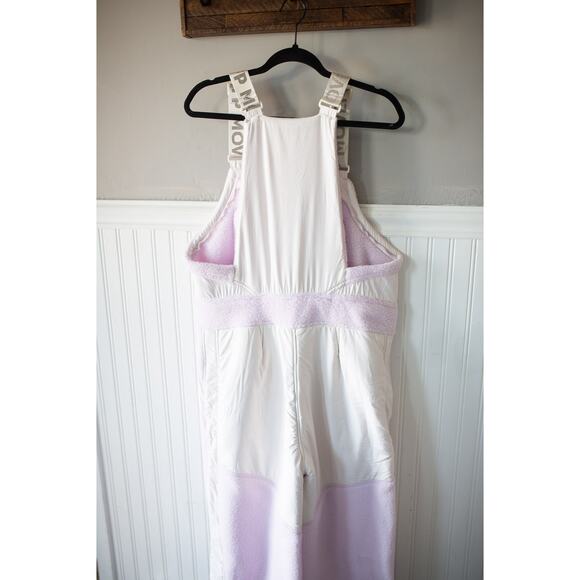 Free People Hit The Slopes Overalls Large NWOT - Picture 5 of 5